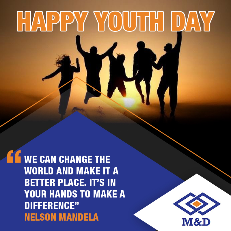 M&amp;D joins South Africans in commemorating this very important day in the history of the country. We encourage the youth of today to keep aspiring to greatness and, in doing so, helping to build a better South Africa for all its citizens. #youthday2022