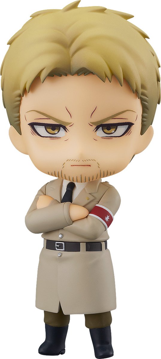 Why... won't any of you... just let me die in peace."

From the anime series "Attack on Titan" comes a Nendoroid of Reiner Braun, Vice Captain of the Marley Warrior Unit.

Pre-Order now at Gamersheek!

#attackontitan #nendoroid #gamersheek #partnershop