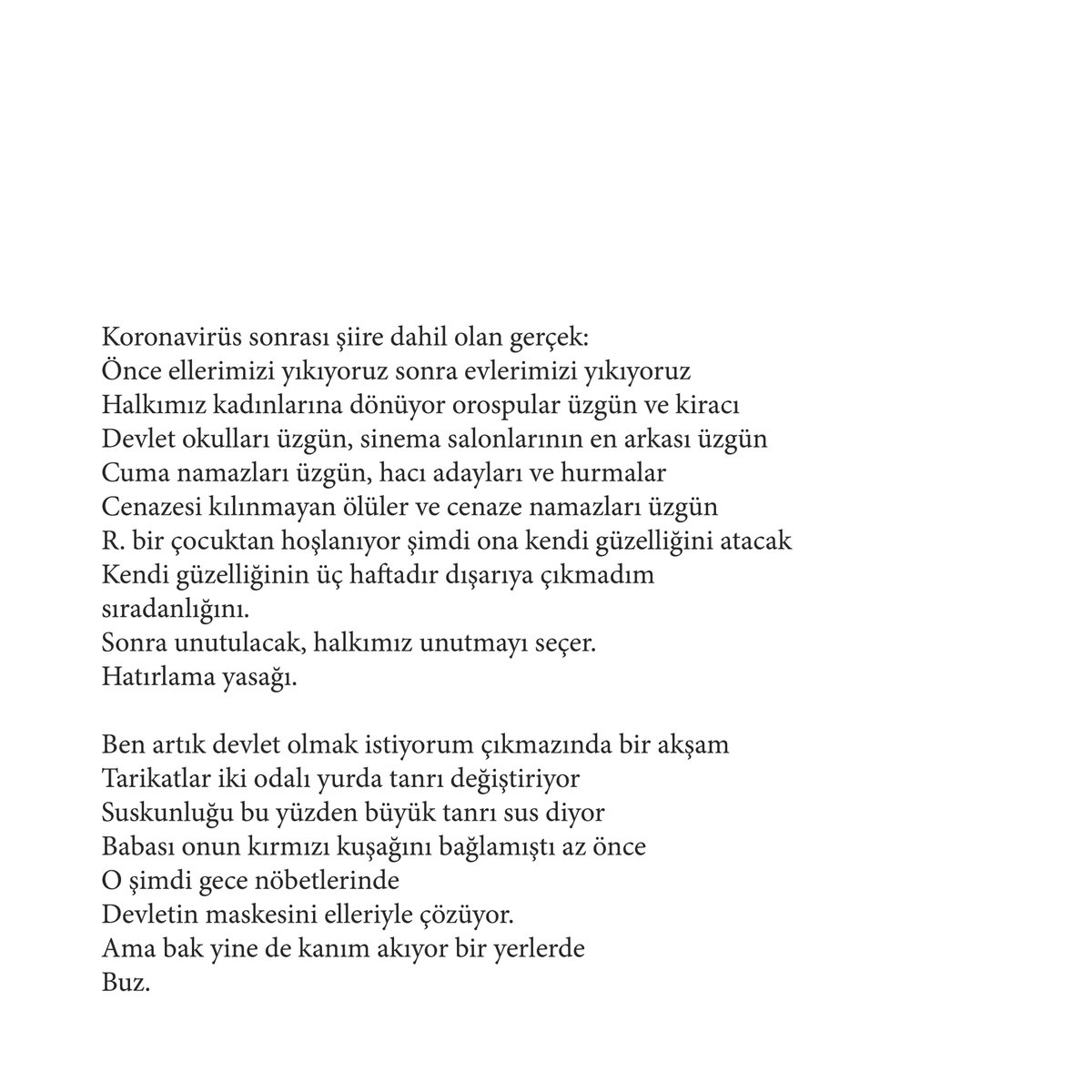 SiirVersus's tweet photo. Enes Kılıç, Çankırı'dan Kaya Tuzu Beklerken Bir An Dalmışım https://t.co/lOrTN44S9R