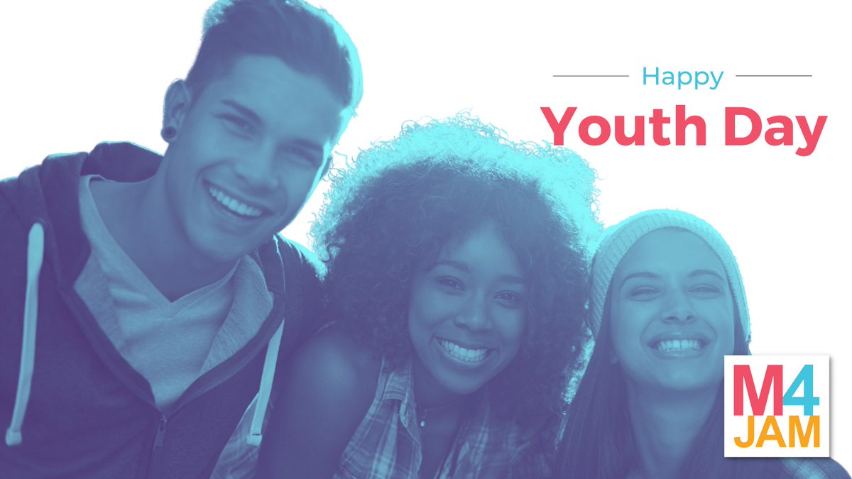 Happy Youth Day 2022!
We celebrate all the young at heart, the vibrant in mind, and our beautiful youths across the country.
Keep building, keep inspiring, keep making the world a better place for our future.
m4jam.com 
#m4jam #YouthDay2022
