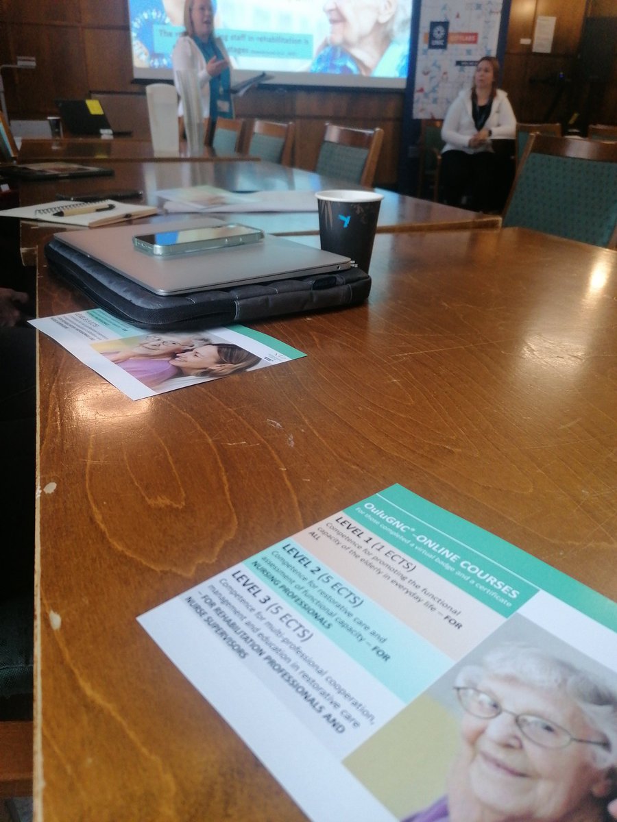 FHautekeer's tweet photo. @GeronursingC for the first city lab of the day in #Oulu @UNIC_EU,on restorative care for elderly "Finns are the happiest people on earth, we want the same for our elderly " #ageingwell #Unicoulu @UniversiteLiege @kocuniversity @deusto @Zagreb_Uni @erasmusuni @UNIC_RUB @UniOulu https://t.co/2GfKQC27Gp