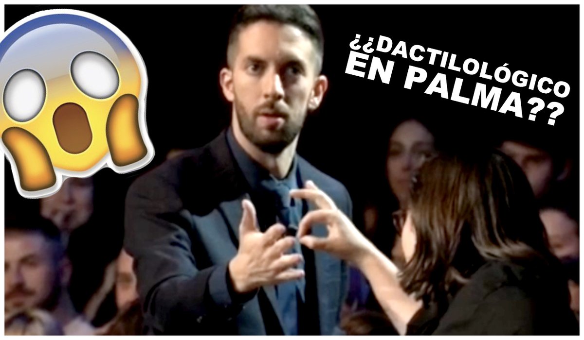 Si tu quieres que te toquen en la manita como a <a href="/davidbroncano/">David Broncano</a>, seguidnos. 😜
Nuestras compañeras de <a href="/asocidemadrid/">no funciona</a>, las camisetas de TOPPO y @sergiobezos estuvieron presentes en @laresistenciacero explicándoles cómo se comunican las personas sordociegas.
youtu.be/g8clZX-T8xc