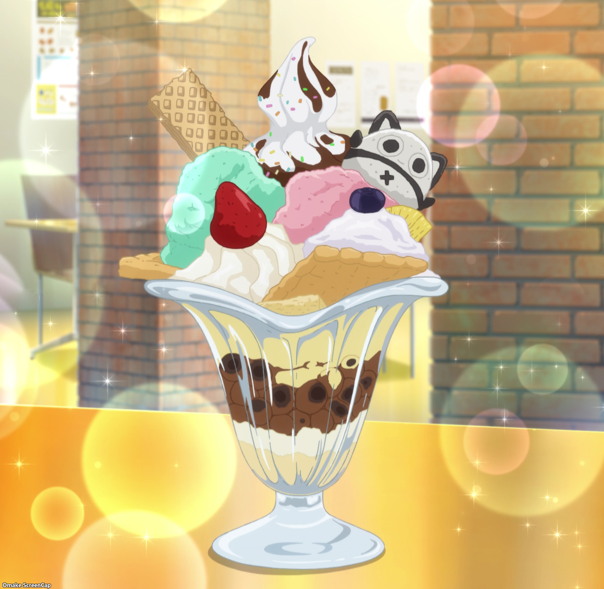 anime ice cream sundae