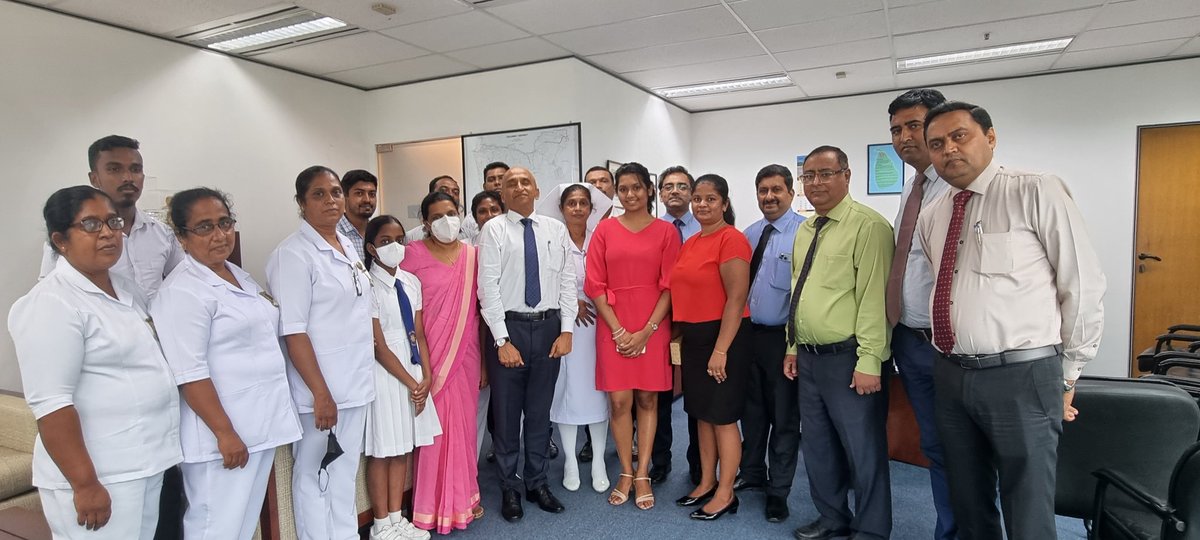 ManojGu10100891's tweet photo. Expressing our sinceremost gratitude to MoH, GoSL &amp; Dr.Samitha Ginige-Chief Epidemiologist for arranging the services of Dr.K Jayampathi,Dy Chief Med Officer of Health to administer the 4th dose of Pfizer vaccine to Lanka IOC employees today.We feel so blessed &amp; humbled. https://t.co/TEog1kcYFO
