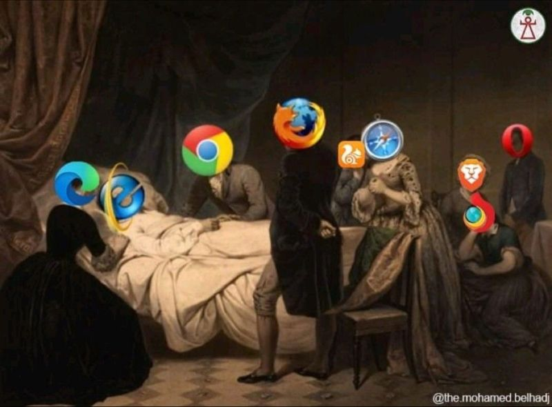 Agurshageokk's tweet photo. La Hora Mistica Ha Llegado.
#RestInPeace #InternetExplorerRetires  #InternetExplorerShutDown https://t.co/Dsp7wlp0g8