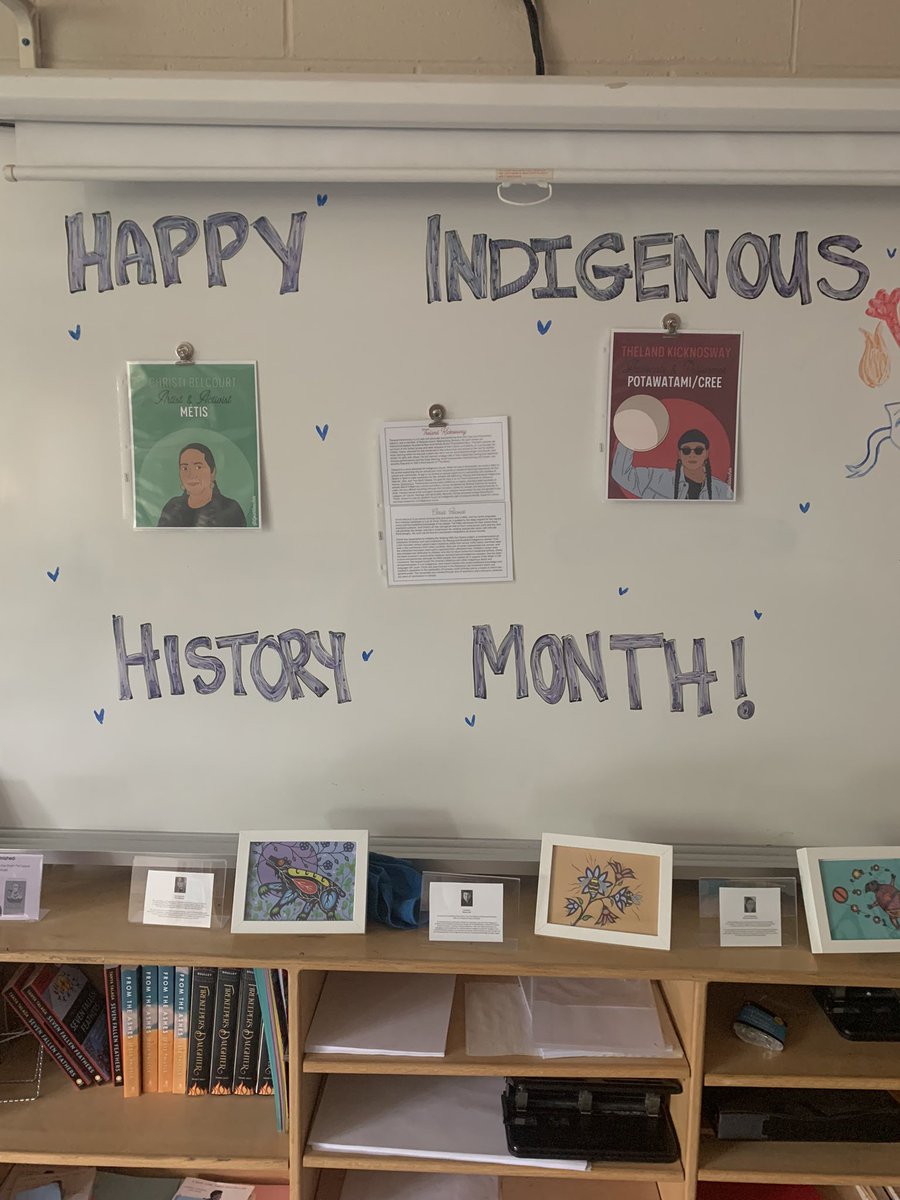 RUrovitz's tweet photo. @GrimsbyEagles Celebrating the passion of @christibelcourt and inspiration from Theland Kicknosway today! #IndigenousHistoryMonth https://t.co/Z30VyVwkLH