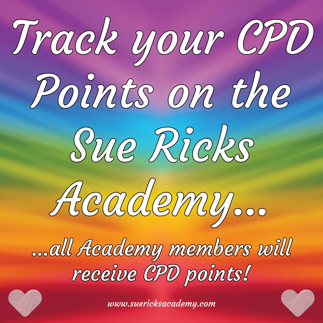 suericksacademy's tweet photo. Did you know? 🤔

You can find your CPD points based on the hours of videos watched within the Academy by logging into the Sue Ricks Academy &amp; going to your account... 

Scroll down to find your points &amp; download certificates 📜

#suericksacademy #CPDtracking https://t.co/PA8V0Q6ZLY