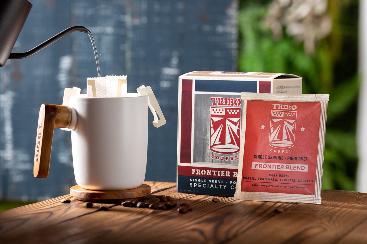 Robust and delicious, Frontier Blend features comforting notes of dark chocolate, roasted nuts and molasses.

tribo.coffee

☆ a great find

#morningcoffee #anytimeanywhere #tribocoffee #pourovercoffee