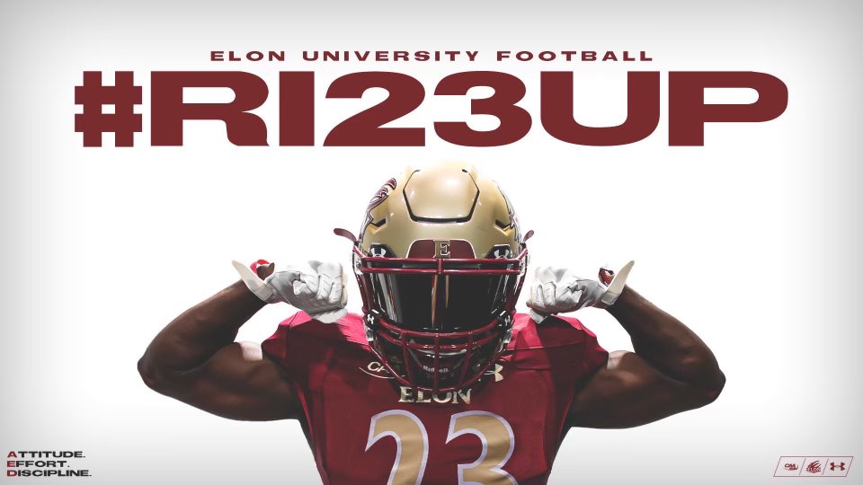 CVance43's tweet photo. @ElonFootball received some great news this morning! #Hometownhero #Getdownhill #Flatback https://t.co/21TnHcfya4