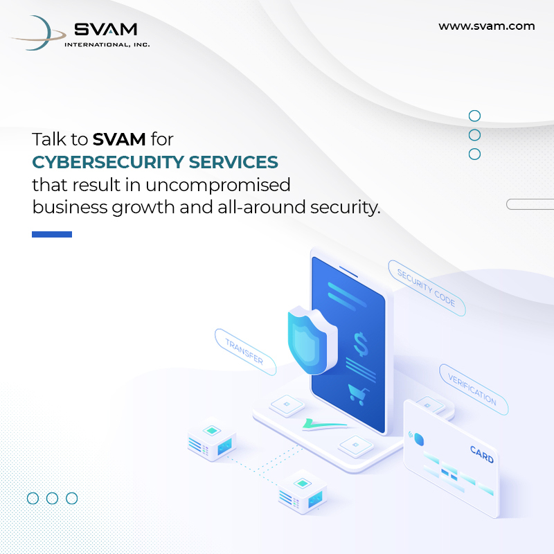SVAM_Inc's tweet image. New #ApplicationDevelopments can go haywire if not done with a secure framework. Prevent data theft &amp;amp; data breaches with the #SVAMInternational team of experts that can help prevent unauthorized access by building #RobustSecuritySolutions.

#Cybersecurity #DataSecurity #Breach