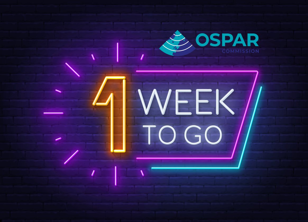 One week to go! The preparatory work is done and we’re now ready to present the 2nd iteration of the Marine Litter Regional Action Plan to the OSPAR Commission for adoption next week. #OSPARprotects #marinelitter #RAPML2 More news to follow...