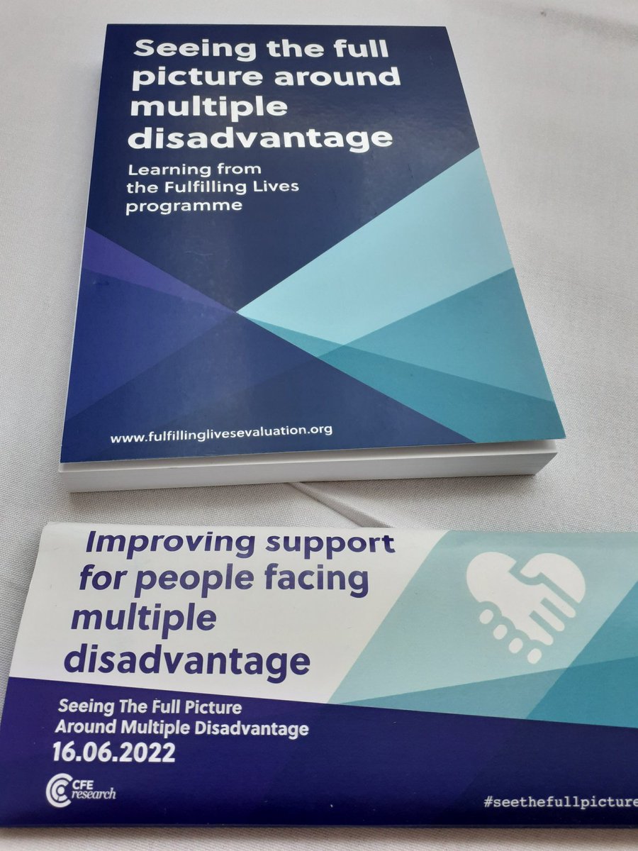 Today the team are at the final Fulfilling Lives event to come together and share learnings from the last 8 years! Looking forward to the day. #SeeTheFullPicture @SystemChangeTNL