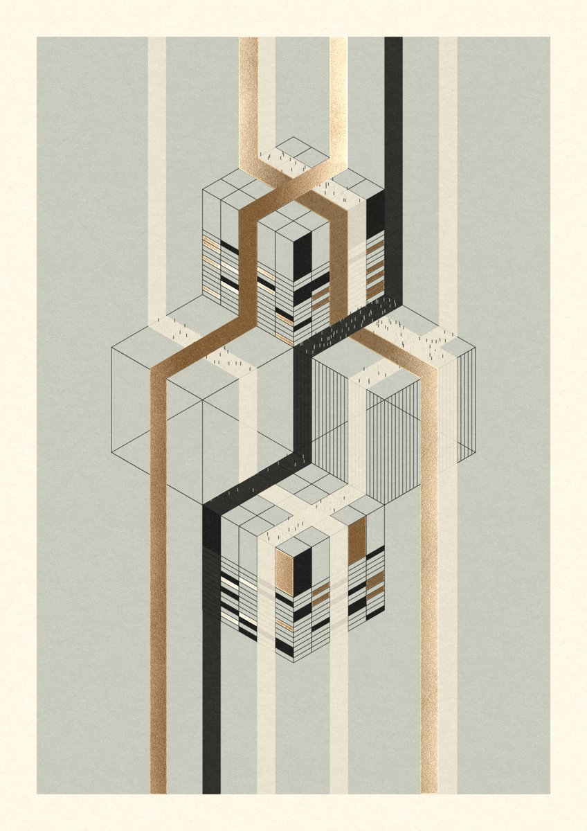 StudioYorktown's tweet image. Tesseract Giza

A special 1/1 Tesseract edition in a 'Shirokuro' palette colorway with special metallic gold ribbon detail.

It's also both my first 1/1 and first auction on Tezos! 🎉
Reserve at 100 tez

versum.xyz/token/versum/2…