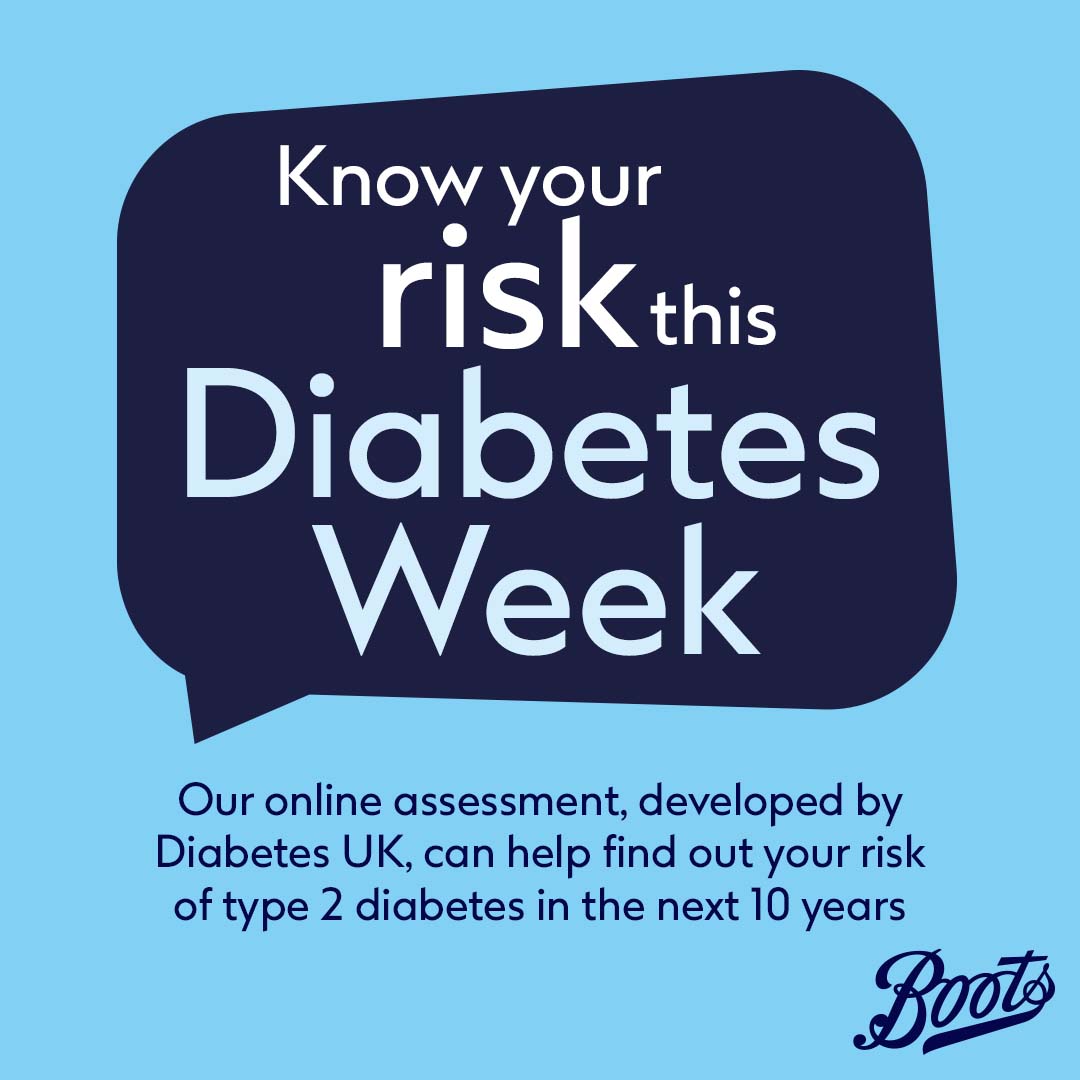 Boots on Twitter "Know your risk this DiabetesWeek 💕 Type 2 diabetes