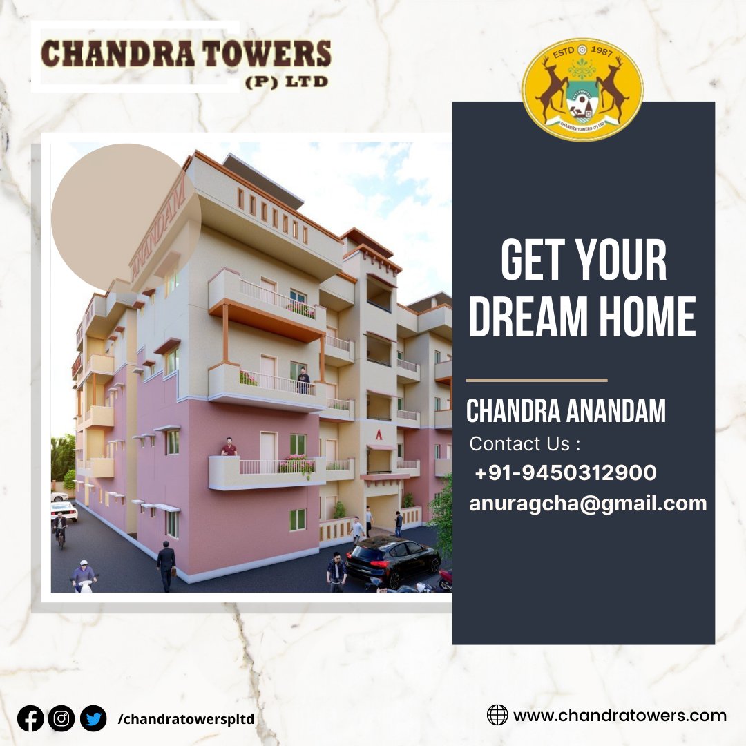 chandratowers's tweet photo. Chandra Anandam - Book your Affordable Dream House
in Shehmalpur, Harahua, Varanasi.
For Booking:
Call Us: +91-9450312900

#chandraanandam #chandratower #banaras #varanasighats #CTPL  #kashi #dreamhome #harahua #khushiyonkaghar https://t.co/FFLtUOqWDi