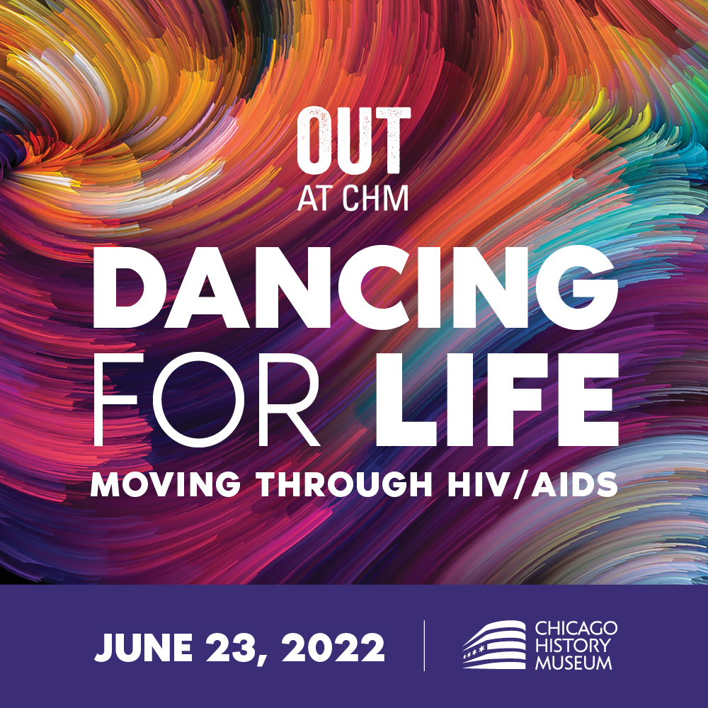 ChicagoMuseum's tweet photo. On Thurs. 6/23, 5:30pm, join us at CHM for Dancing for Life: Moving through HIV/AIDS! The #OUTatCHM event features Dr. Cynthia Tucker of @AIDSChicago, Jacqueline Sinclair of @JHDancers, @makerofdance of @danceforlifechi, & more. 🎟️: https://t.co/NZP4cKEwGz #PrideMonth https://t.co/tIFmXqCYWj