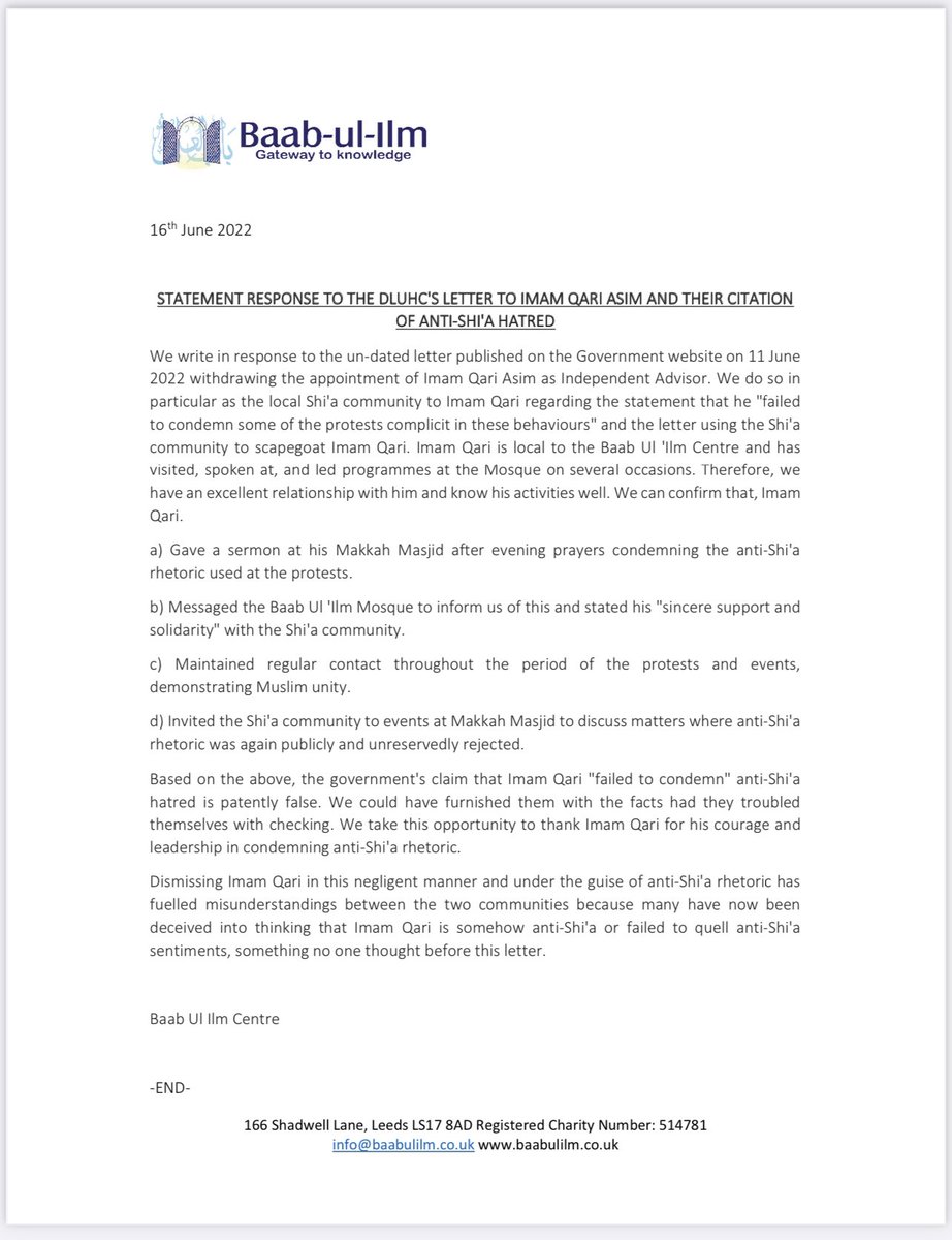 Baab Ul Ilm Leeds tweet media