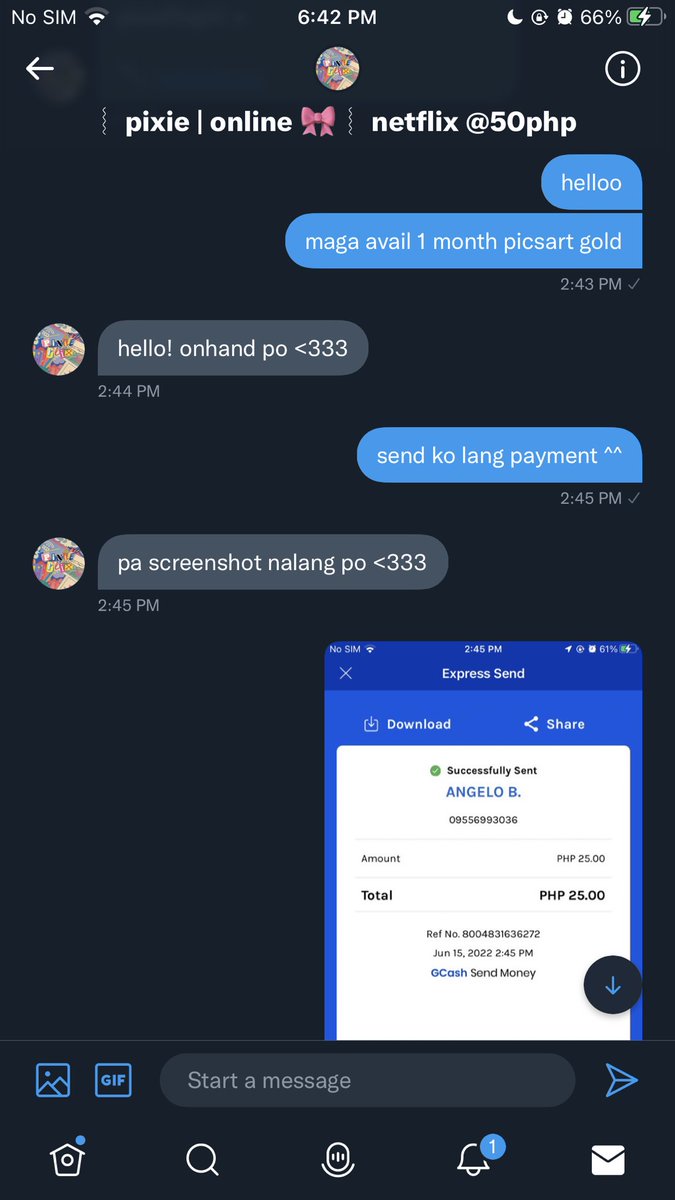 alilovesjsl2's tweet photo. irresponsible seller / scammer
inyo na yang 25 jusko HAHHAHAHA sana nabusog kayo <3 
gcash 09556993036 Angelo B https://t.co/gN0GyqVObn