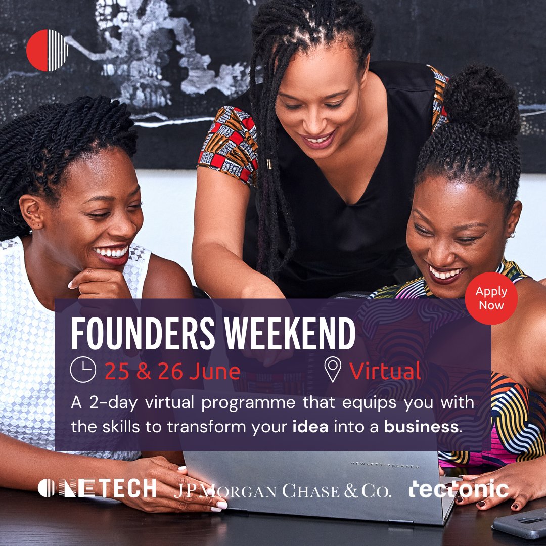 What do Bumble, Fenty Beauty and Canva have in common? They are successful female-founded businesses that started with an idea 💡

Uncover the potential of your idea at OneTech’s Founders Weekend.

📅: 25 - 26 June 2022
🔗: buff.ly/3LZvCRc