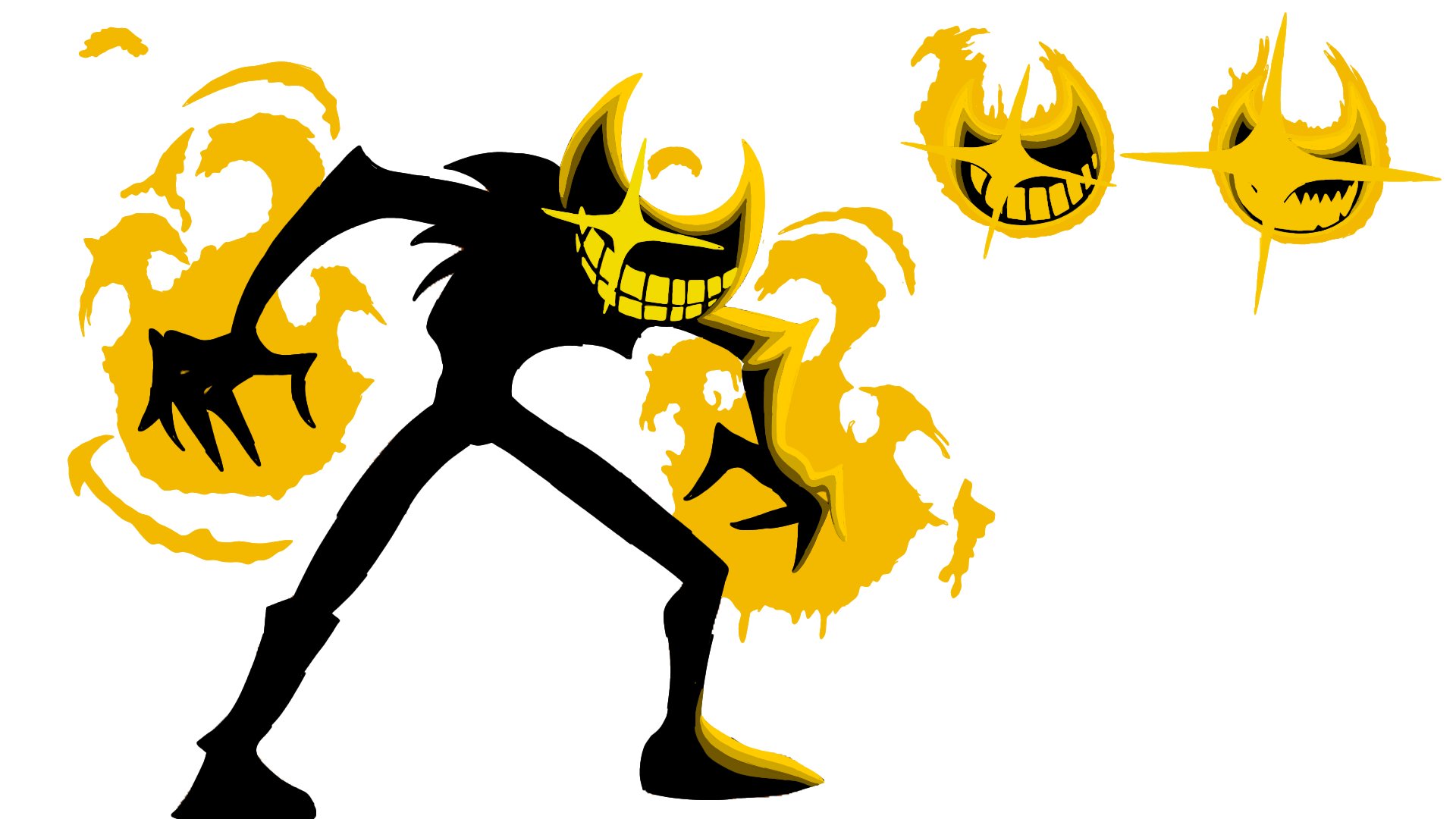 Nightmare Bendy from FNF Indie Cross : r/BendyAndTheInkMachine