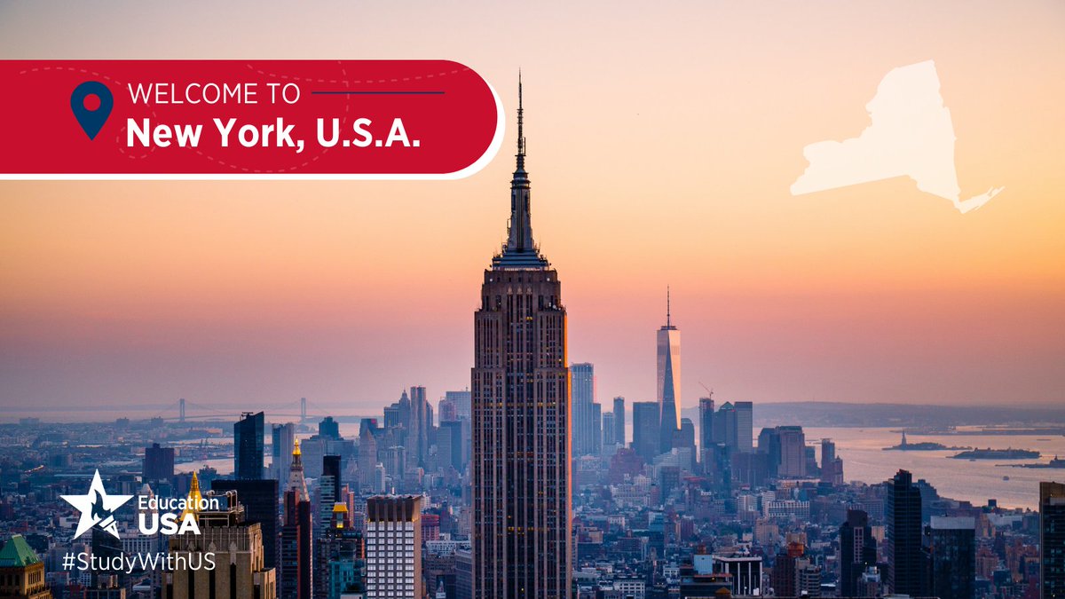 🌆  Looking for natural landscapes, the bright lights of New York City, or world-class academic centers?  New York has it all!  Begin to learn about all #NewYork has to offer ➡️ share.america.gov/new-york-skysc….
