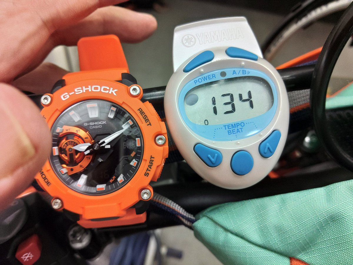 KTM819O4's tweet photo. #バイク押し #7600m #134bpm #休憩なし
本日の歩行距離7.6km(^-^ゞ
休憩なしで押しました! https://t.co/fDNWGzTHSK