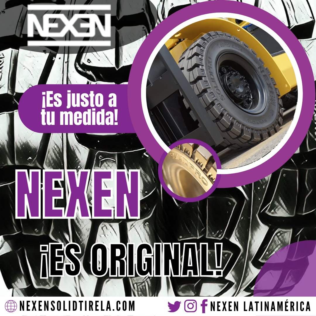 NexenLA's tweet photo. NEXEN, la llanta para montacargas con el mejor costo/hora del mercado, comprobado y garantizado. ✅
Contáctanos mediante WhatsApp para brindarte una atención más personalizada
https://t.co/q5IVZu15un
https://t.co/uw6BfUfQWR https://t.co/lBubCH8ijW
