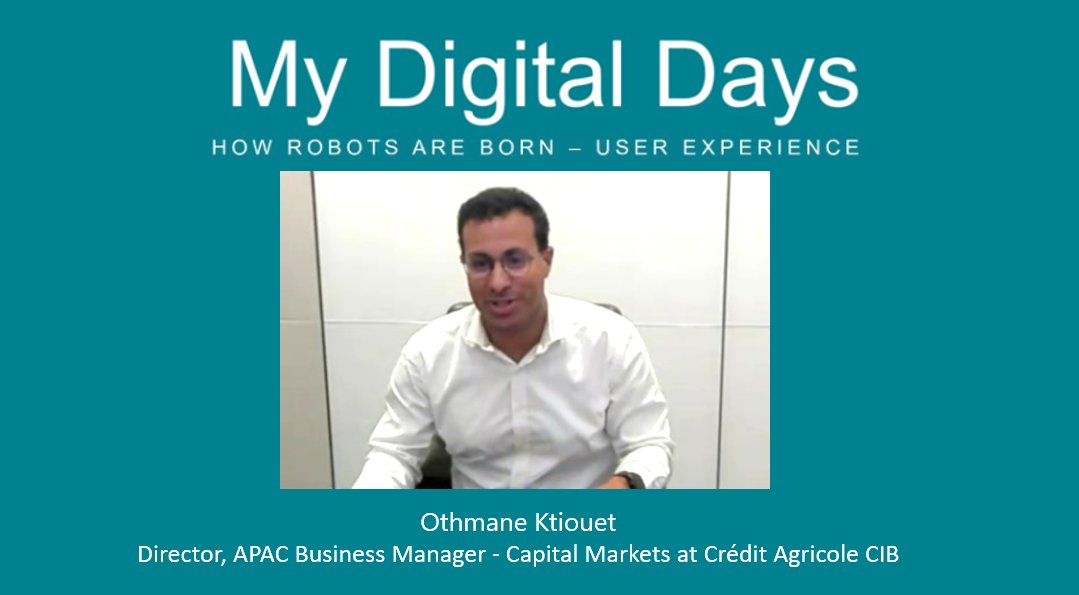 CA_CIB's tweet photo. #MyDigitalDays in APAC |The #workshop continued with a series of novel ideas covering #AI tools for talent profile management, #robotics and machine learning application for market and trading activities, and use of #BigData to efficiently meet tight deadlines. https://t.co/ufdI2Bn6XG
