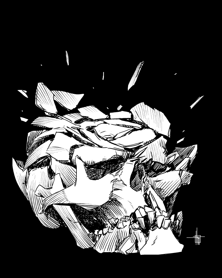 Crack.

#ArtistOnTwitter #art #sketch #grimdark #fantasy #comicart #greeme_art