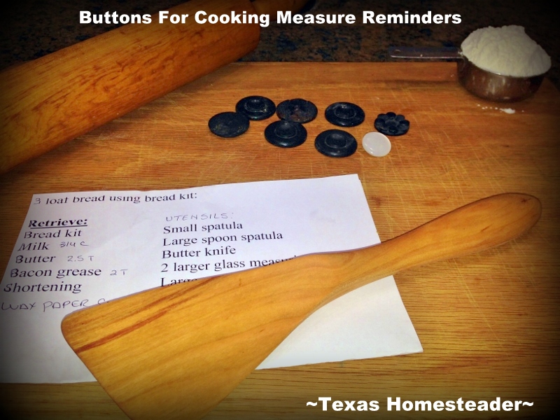 Tx_Homesteader's tweet photo. When baking I’d often stop and ask myself “Was that 4 cups or 5 that I just dumped into the bowl?” But NO MORE! Check out this simple kitchen hack. https://t.co/C3CEdYVyEX
.
.
#TexasHomesteader #HomesteadHack #Cooking #Reminder #Buttons https://t.co/0m4G55HVHK