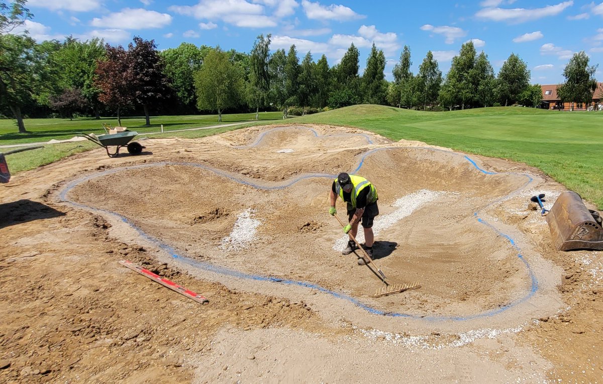 DuraBunker's tweet photo. Work is well underway @therayleighclub &amp; already getting a sense of just how transformative it will be #bunkerdesign #bunkerrenovation #designandbuild #transformation #underway https://t.co/SC4gMNM5m0