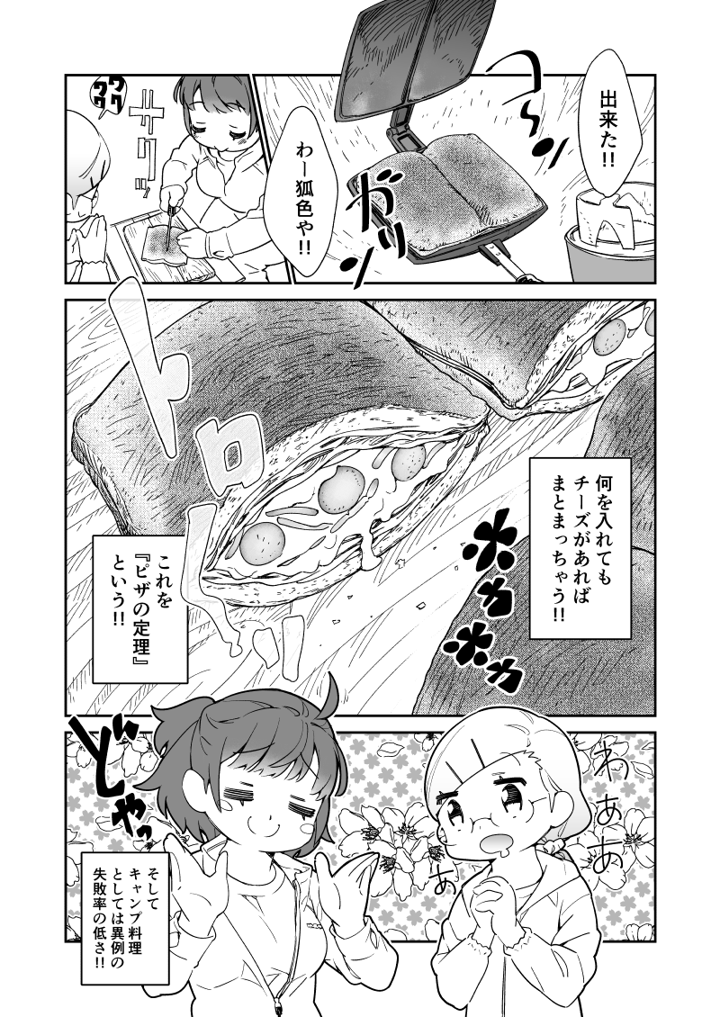 【連載振り返り】
「ピザの定理」。第5話は奥多摩がモデル。
このあたりで担当さんより「なるべく二人でお出かけさせたほうが楽しい」というご意見をいただき以後その流れに。
代わりに雫さんがソロ専の役割を背負うことになります。
#ツーリンガール4