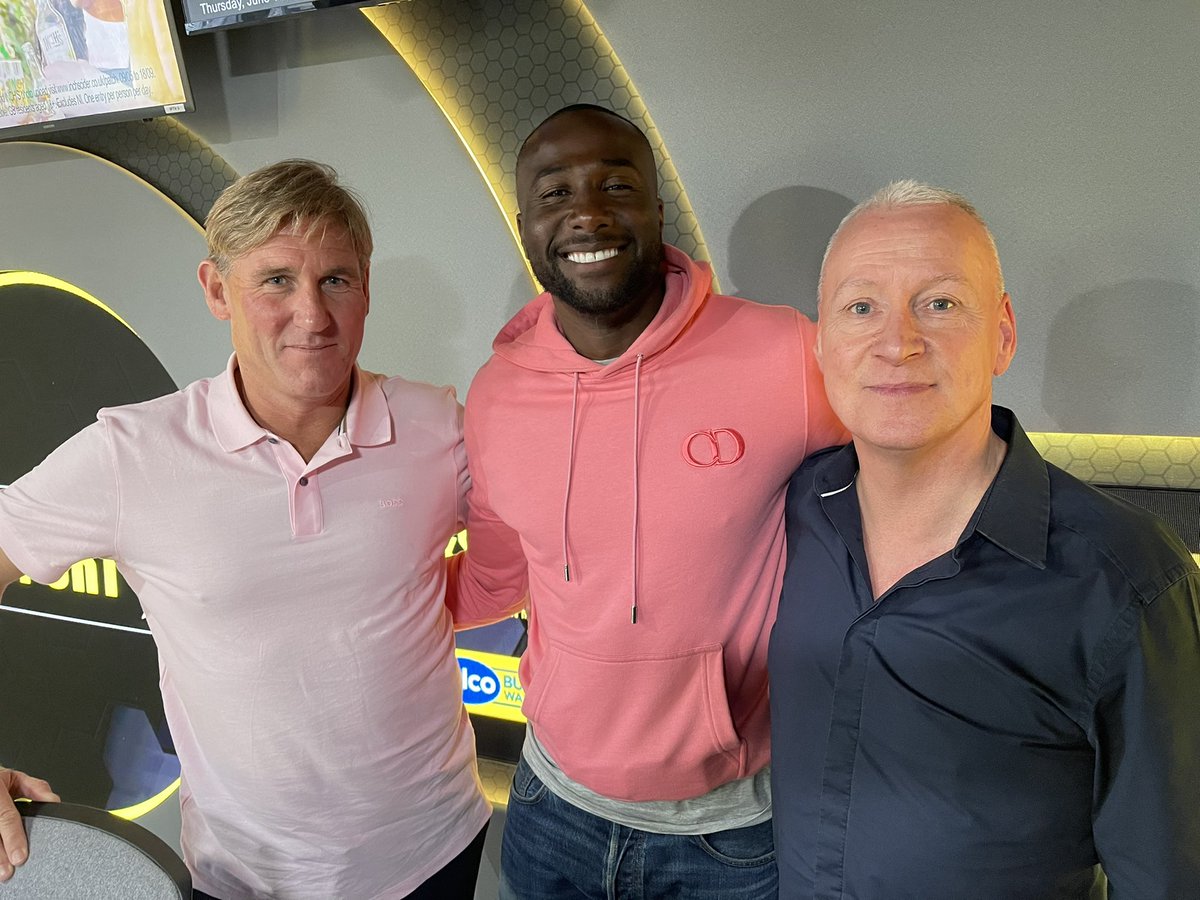 Great morning with these guys @talkSPORT Thanks for the invite @JimWhite @Sjopinion10