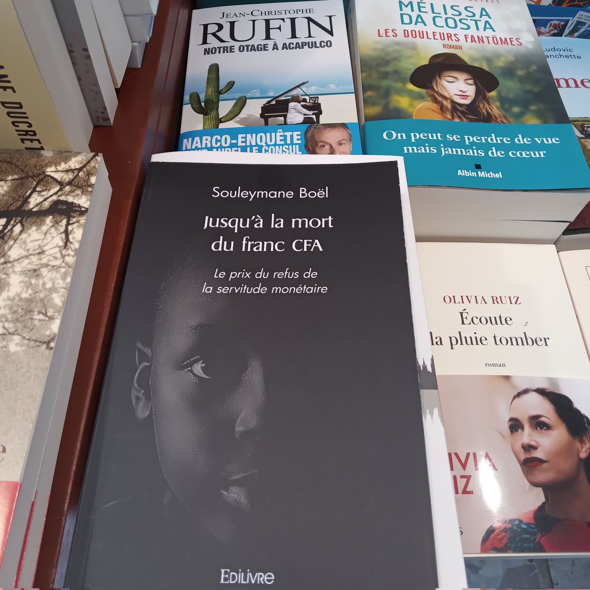 BoelSouleymane1's tweet photo. Jusqu'â la mort du Franc cfa un thriller psychologique pour denoncer le systeme de servitude monetaire ecrit par @Souleymaneboel2
#tchad #niger #BurkinaFaso #dakar #dkr #francfa #cameroun #afrique #conakry #comores #douala #kinshassa #Afrique #livre #BookTwitter https://t.co/7A2di6GFHA