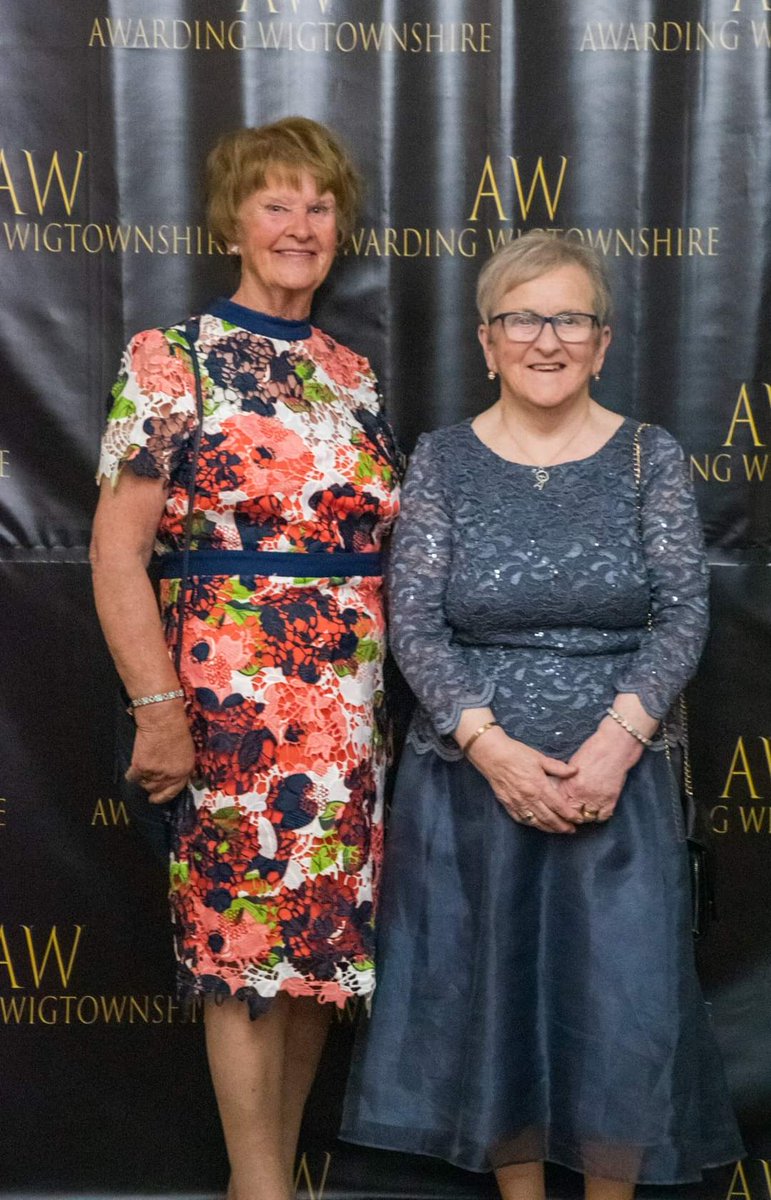 Our amazing #volunteer Sheila, and Helen, our Vice-Chair at the recent @awarding_w event. Huge congrats Sheila on your 'Lifetime Achievement' nomination 
#HomeStartHeroes