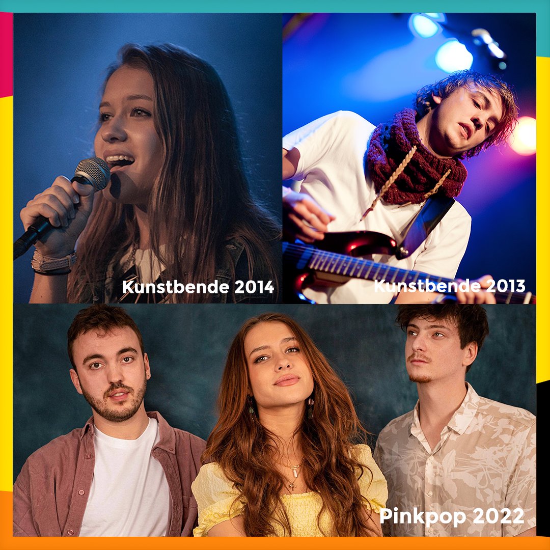 🎶Kunstbende Limburg wenst oud-deelnemers Lonneke Zijlstra &amp; Jerome Lenders, samen met Lenno van Galen ontzettend veel succes en plezier komende vrijdag tijdens hun optreden op de 51e editie van 
<a href="/pinkpopfest/">Pinkpop festival</a>! Samen vormen ze de band ELLE HOLLIS. Houdt die naam in de gaten!🎶