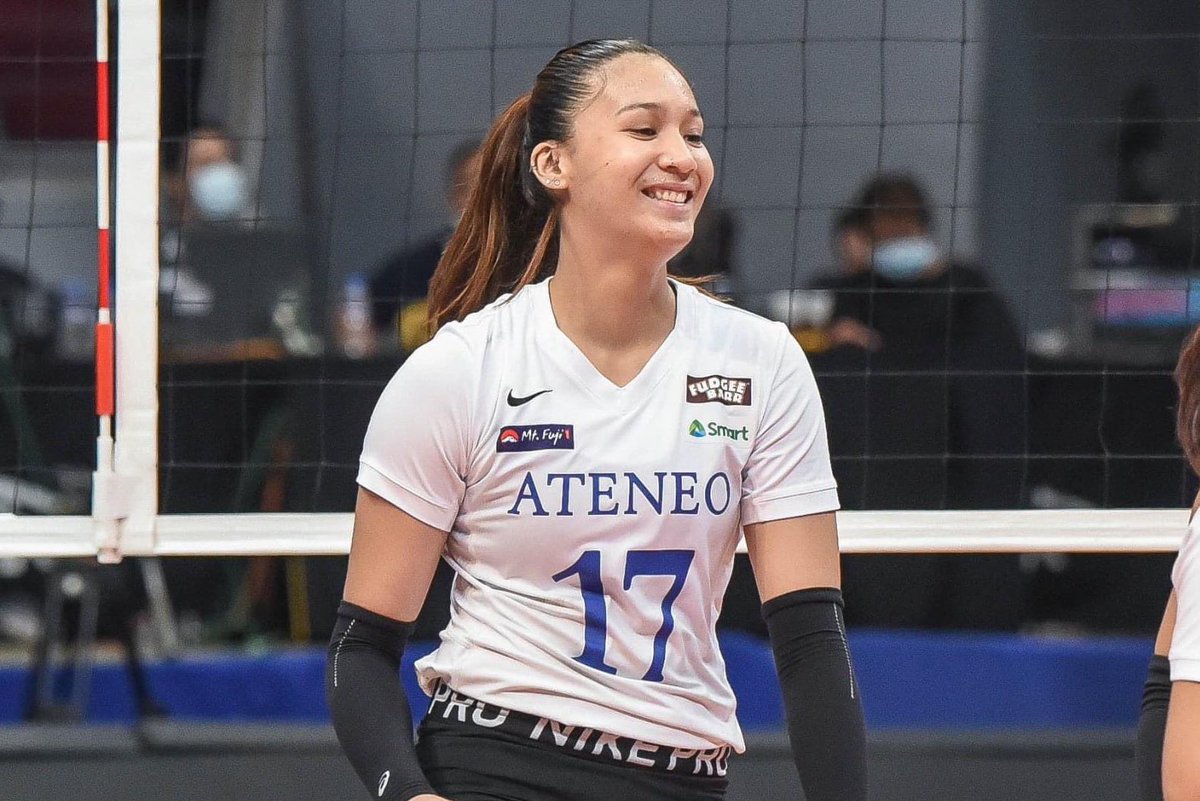 saintnierva's tweet photo. hats off to faith nisperos, who is very consistent and dedicated. we all know that this girl gave her all for her team through out the season. kung may mvp man ako sa team, it's her. indeed, the new queen eagle of her era! https://t.co/3pWa18jlCY