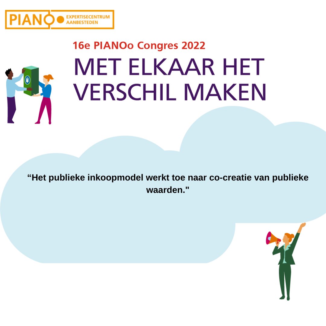 .<a href="/joliengrandia/">Jolien Grandia</a> en @LeentjeVolker behandelen aan de hand van verschillende vragen en stellingen nieuwe inzichten vanuit de wetenschap én de praktijk op het gebied van de publieke inkoop in dit nieuwe tijdperk. #pcongres