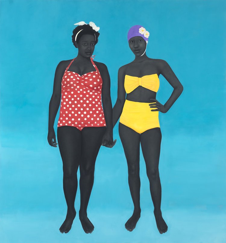 The Bathers, 2015 by Amy Sherald #WomensArt #June
