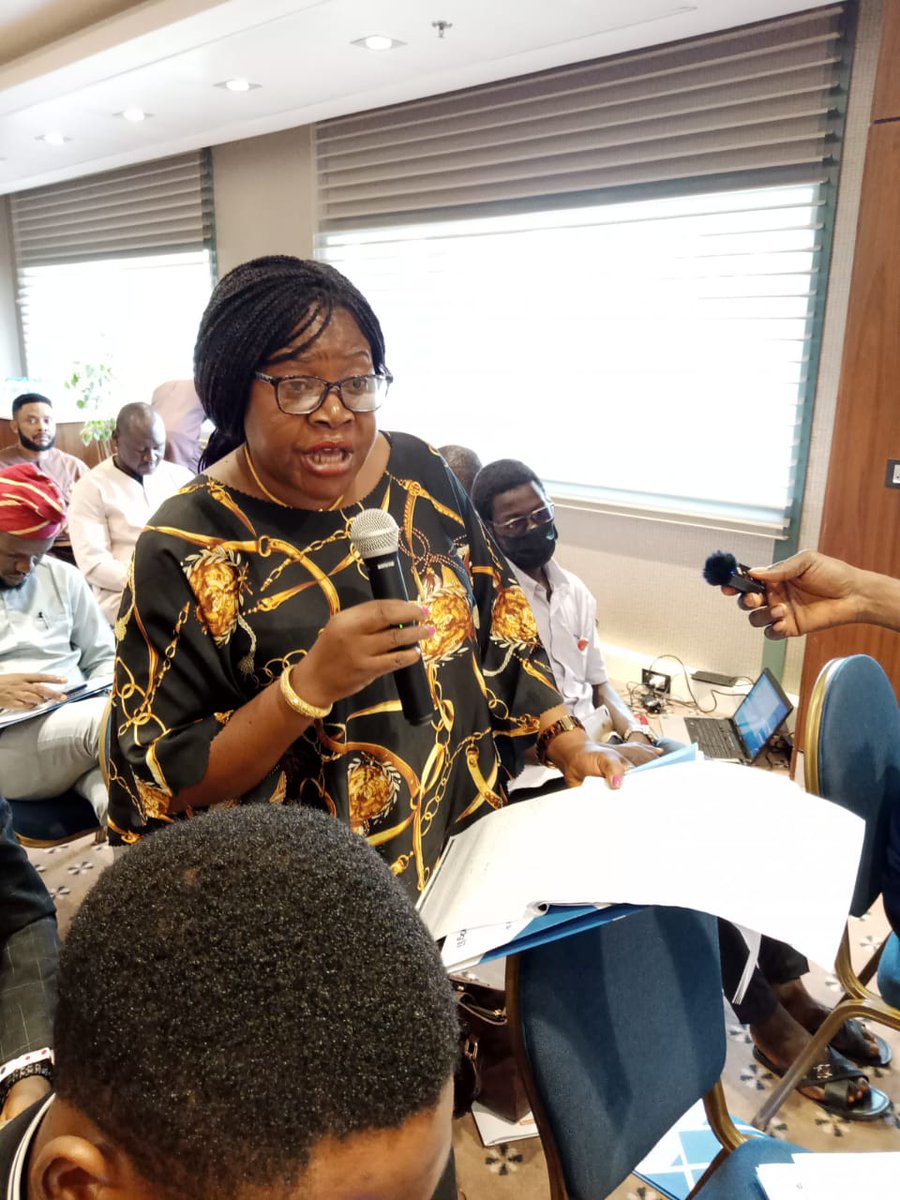 OrderPaper's tweet photo. Question:
Lizzy Chirkpi:
"Who takes care of those problems when the legislators are not there and how are the problems of lawmakers who promised jobs and are not fulfilling solved?"
#ConstrackDialogue #OrderPaperNG https://t.co/Lx8IBebIut