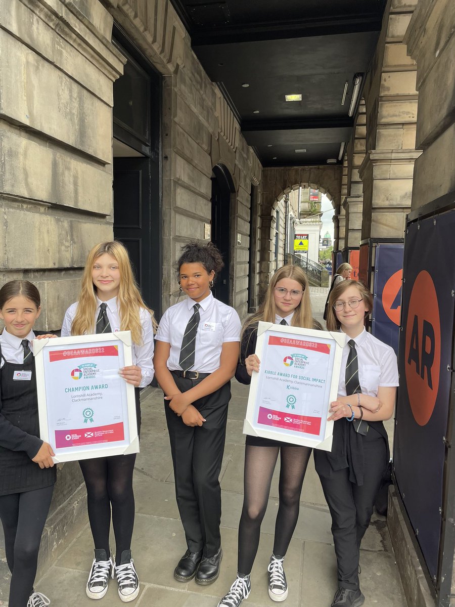 Not only did we receive our Social Enterprise Champion award. We were also awarded the inaugural Kibble Award for Social Impact! So proud of our Café and the opportunities that it brings for our young people! <a href="/SocEntAcademy/">Social Enterprise Academy Scotland</a> @KibbleCharity <a href="/LornshillCafe/">LornshillCafe</a> #unitedineffort