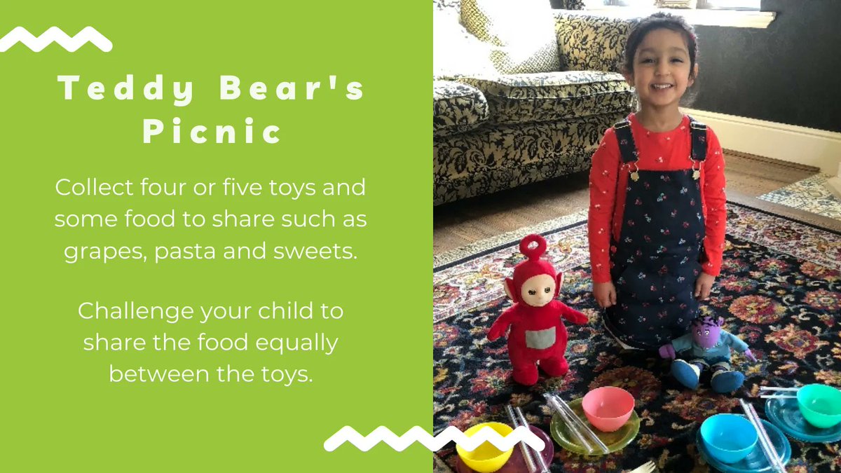 Learn_Parents's tweet image. Try today's #MathsWithParents activity to explore fractions with your child 🐻