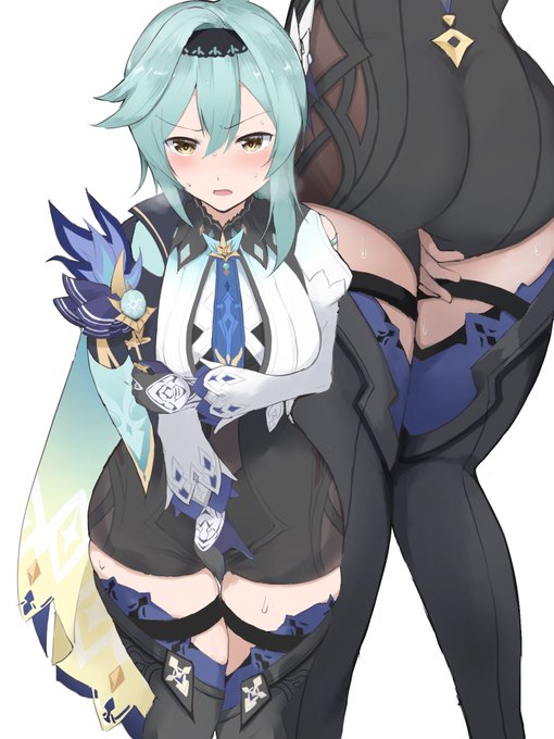 何かを我慢しているエウルア 