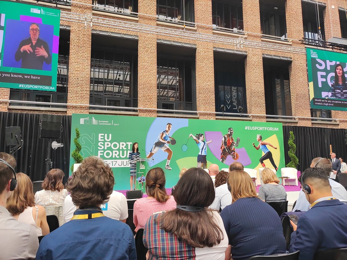 Lancement officiel du Forum européen du sport à Lille ! Une belle vitrine pour notre Présidence française de l'UE 🇫🇷 🇪🇺
#EUSportForum #PFUE2022