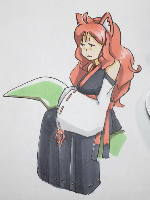 #ケムリクサ絵を貼る見た人もやる
ちょっとだけ描いてた 