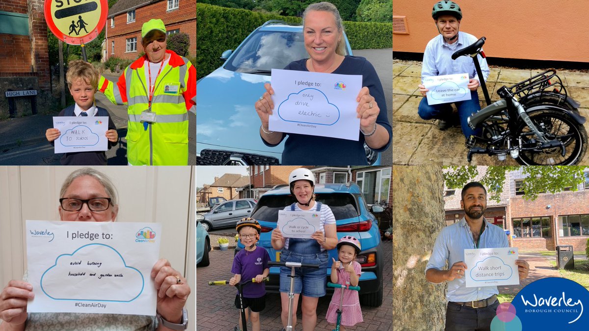 To mark #CleanAirDay, our officers have been pledging to #DoTheirBit to cut down on #AirPollution.😁👍

What will you do to cut down on your air pollution? 💭🌍

Find out what you can do to cut down on air pollution by visiting the <a href="/cleanairdayuk/">Clean Air Campaign</a> website👉 orlo.uk/bXoGI