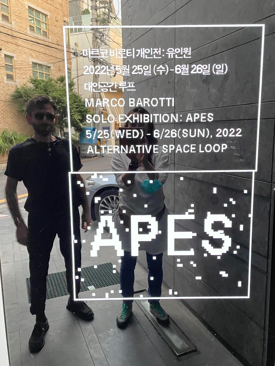 #FAccT2022 Planning to explore Hongdae? Stop by the Alternative Space LOOP where @barottimarco's APES is on display until June 26. This kinetic sound sculpture 'takes us on a metaphorical exploration of our digital evolution' marcobarotti.com/apes Collab with @CASA_EXC #MPI_SP