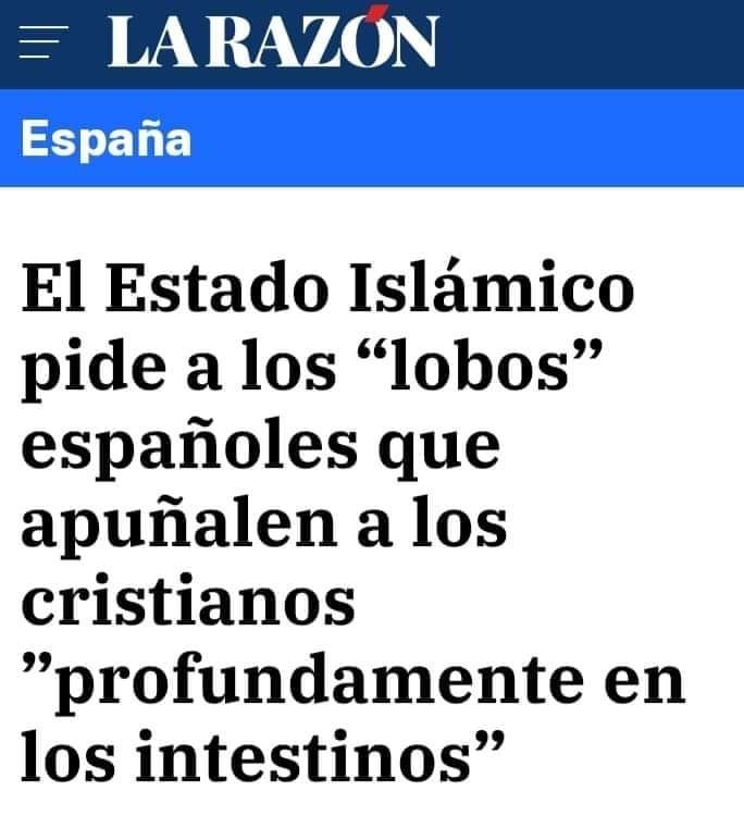 boom_susi's tweet photo. "Los cristianos deben comprender y aceptar que son un regalo de Allah para los musulmanes y que deben ser nuestros sirvientes, que todo lo que recibimos en sus países son los regalos que Allah da a los musulmanes ".
Los imanes en Europa... https://t.co/wdrIVPGiyI