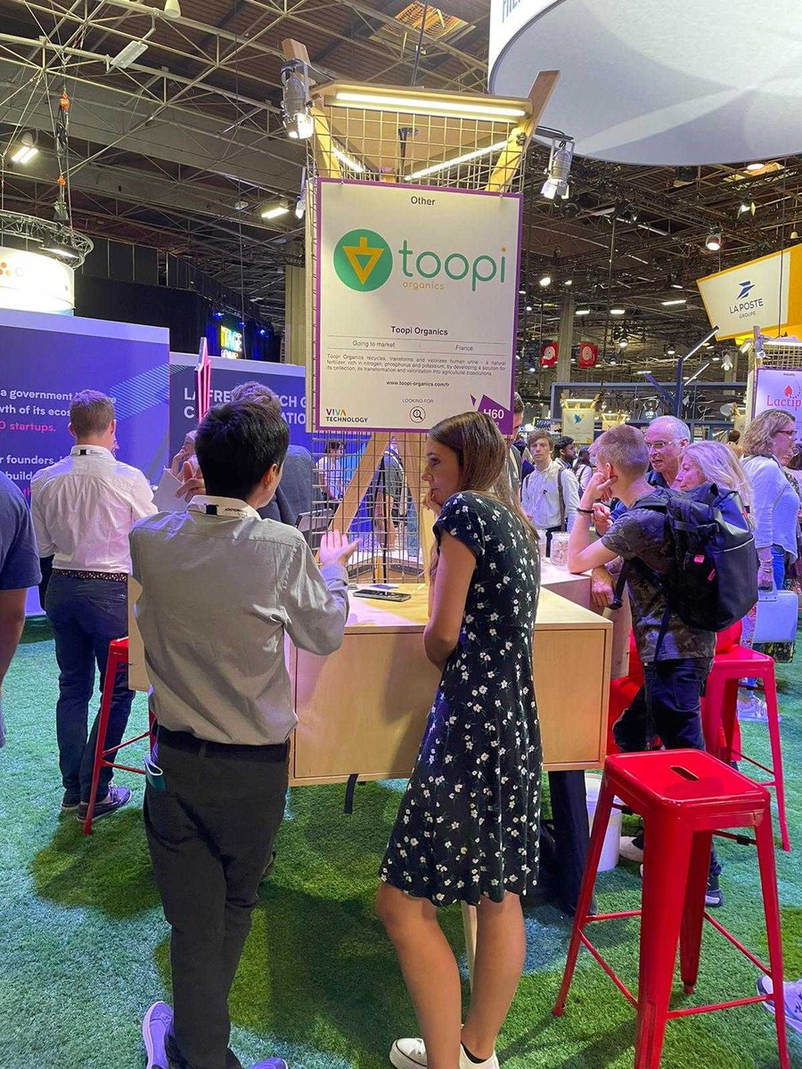 🔴 <a href="/VivaTech/">VivaTech</a> 2022 

On poursuit notre visite en allant à la rencontre de nos pépites #NAQUI 🚀

Retrouvez <a href="/Dipongo_team/">Dipongo</a>, <a href="/OrganicsToopi/">Toopi Organics</a> ainsi que @lumm_io sur le stand <a href="/LVMH/">LVMH</a> et <a href="/ouidrop/">OUIDROP📦</a> sur le stand du <a href="/GroupeLaPoste/">La Poste Groupe</a> 🙌