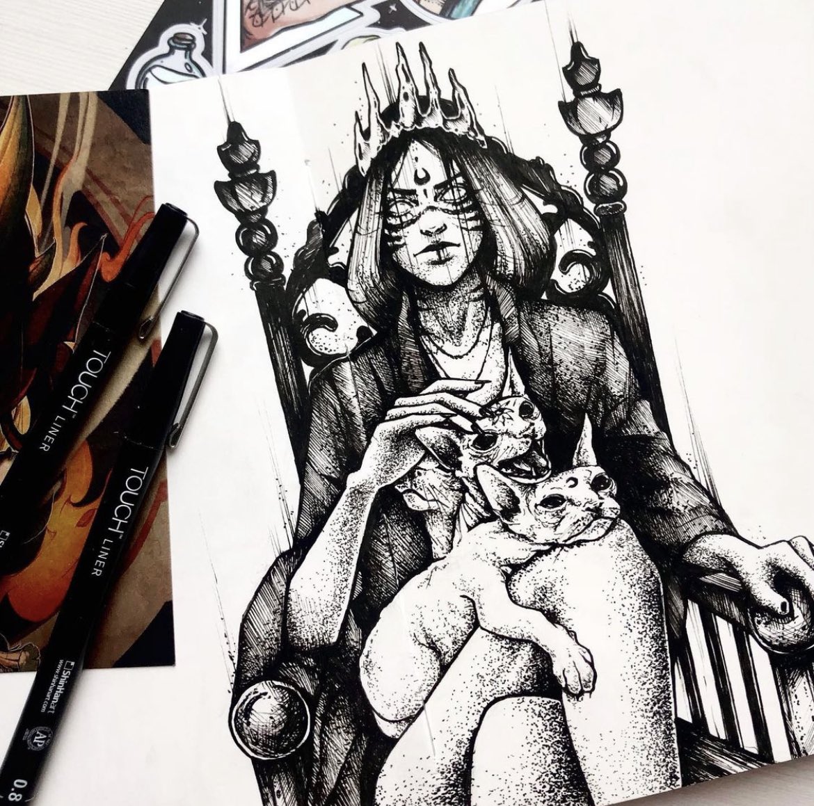 ssnow_wi's tweet image. GM, lovely fam🖤
Hope you’re having a productive and inspiring week!

I’m here with another reminder.
We should truly learn to trust ourselves. That much so we can afford to touch the bottom sometimes. Live it through and then push off it for the new breath of air✨
#inkart